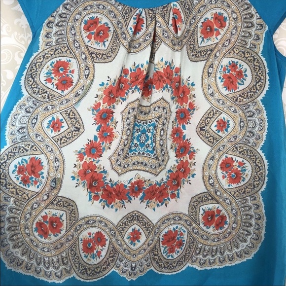 Anthropologie Moulinette Soeurs Fontes Silk Top - Picture 8 of 8